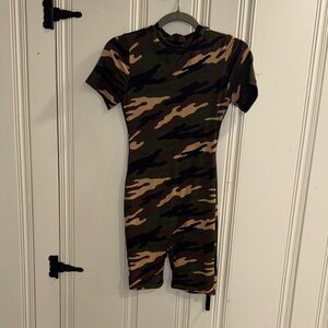 Naked Wardrobe Camouflage Jumpsuit